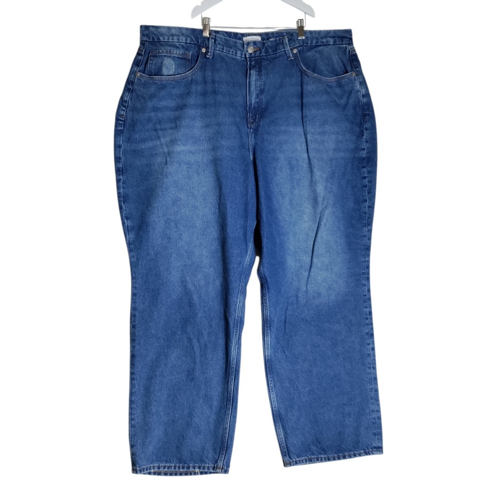 Good American 90s Mid Rise Baggy‎ Jeans Womans Size 20